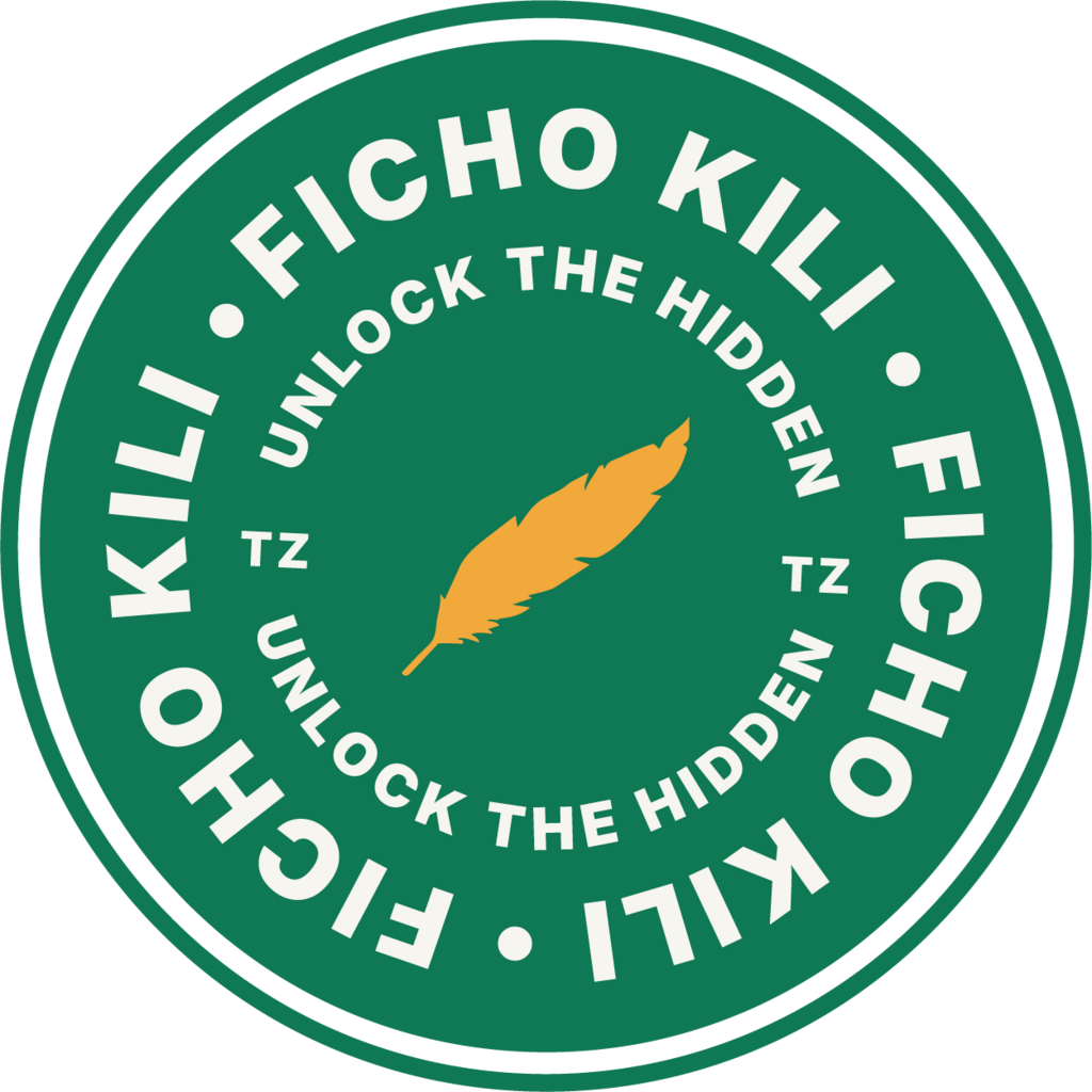 Illustrated circular badge representing the Between the Peaks cycling and hiking route